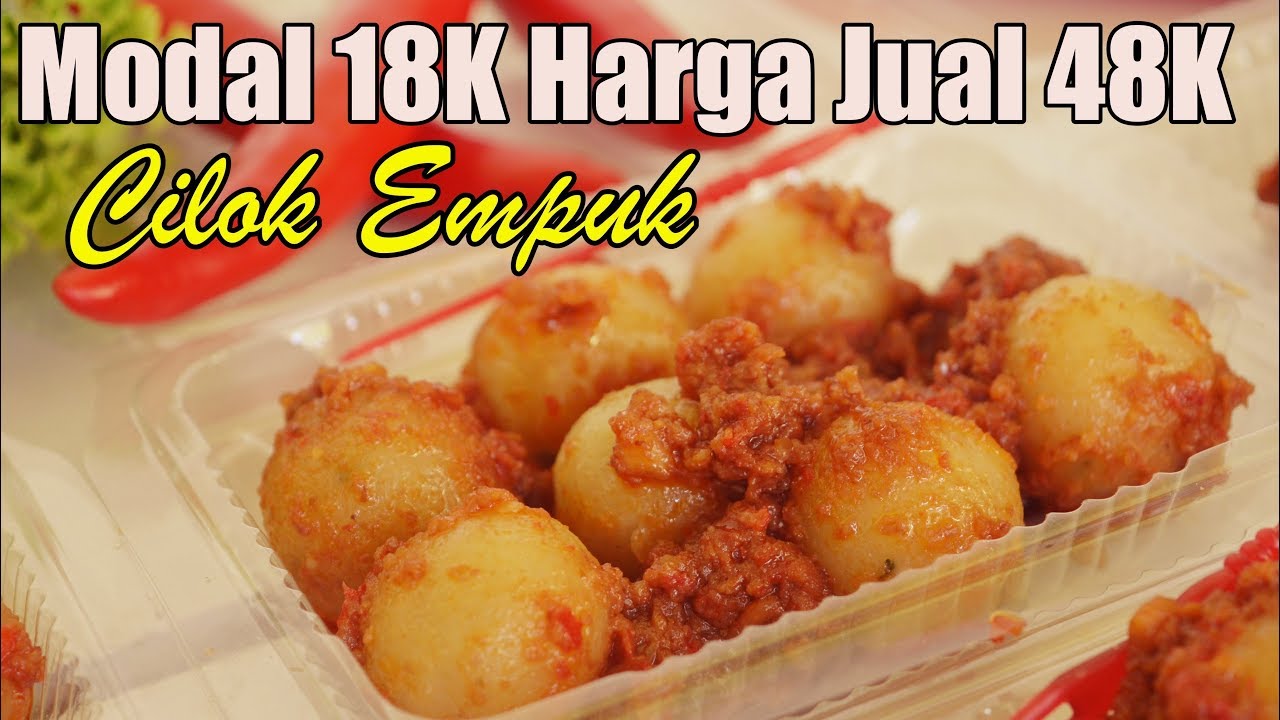 Ide Usaha: CILOK Empuk & Kenyal