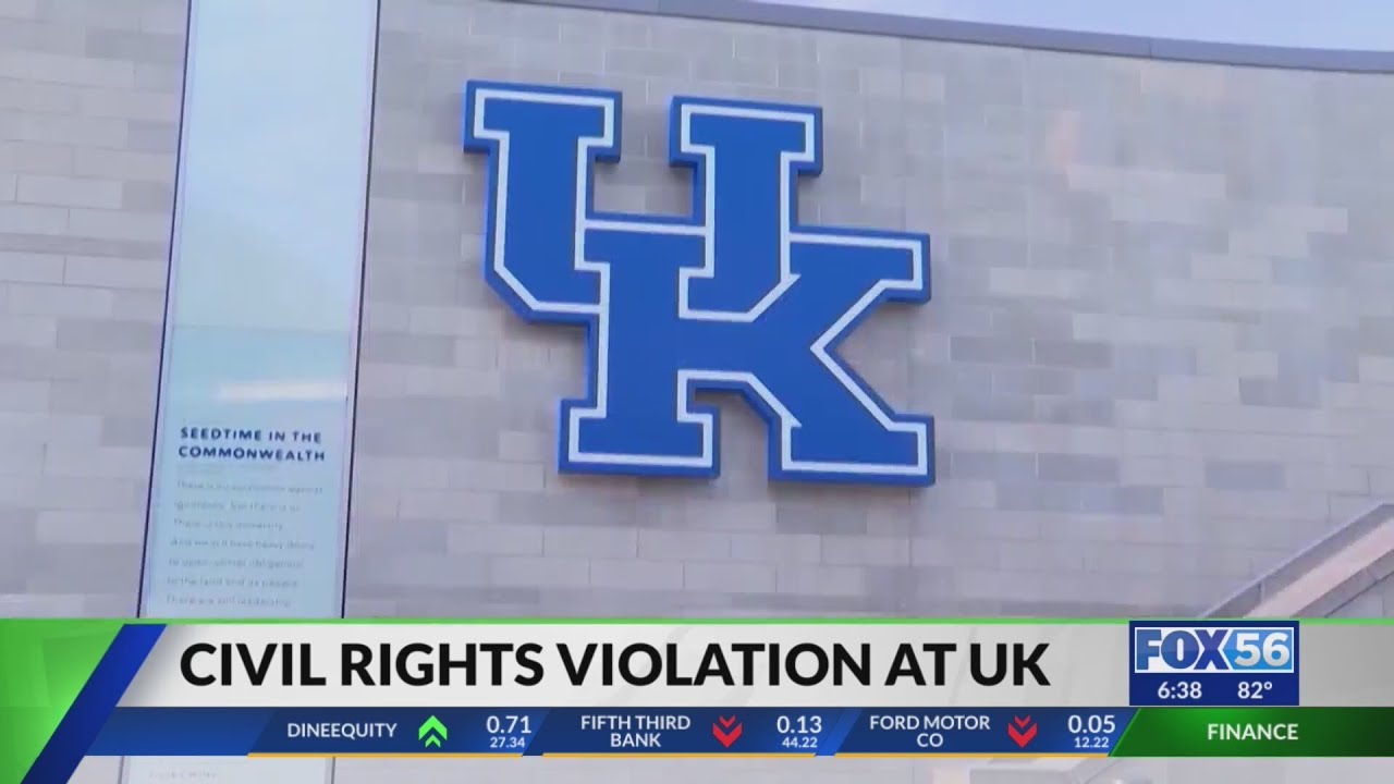Federal probe reveals University of Kentucky violated Civil Rights Act