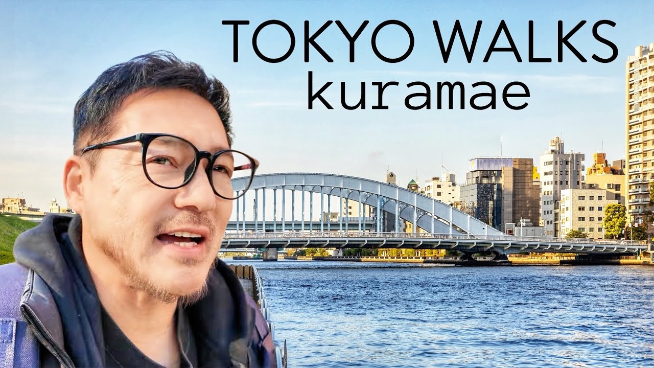Walking the Sumida River in Tokyo (A Peaceful City Walk)