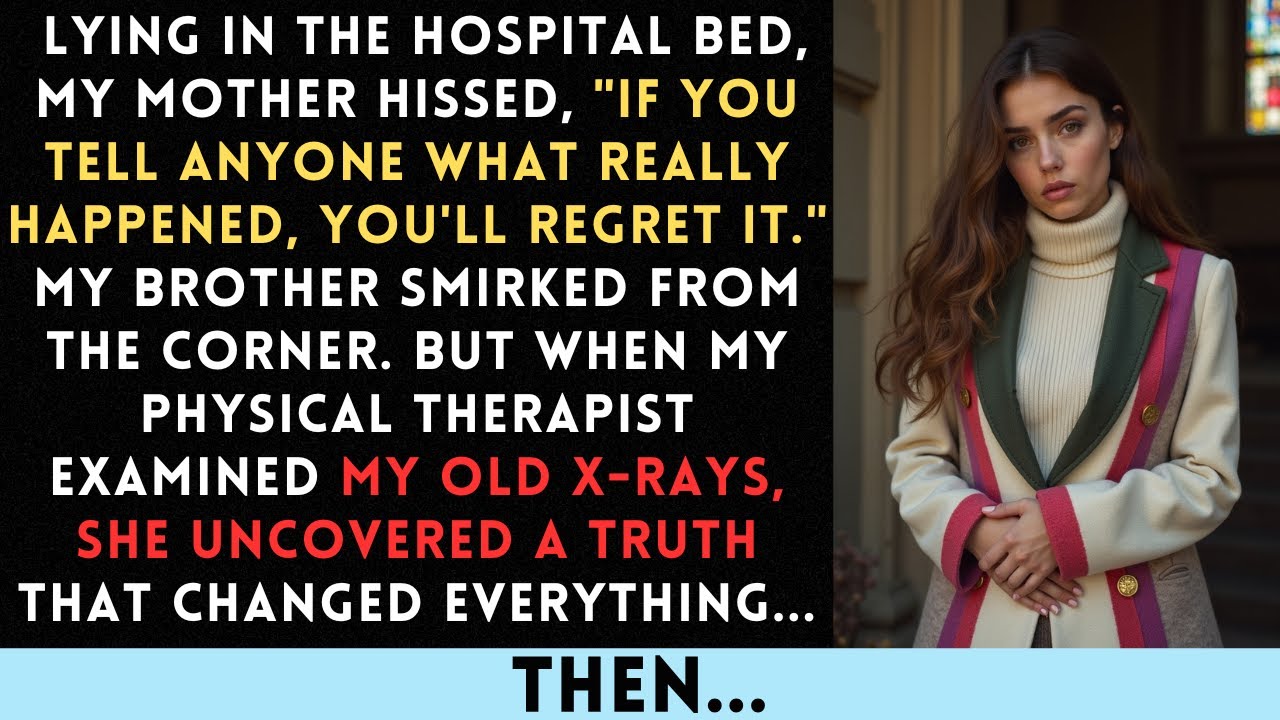 My Brother's Attack Damaged My Spine—Mom Threatened Keep Quiet. My Physical Therapist Became My...