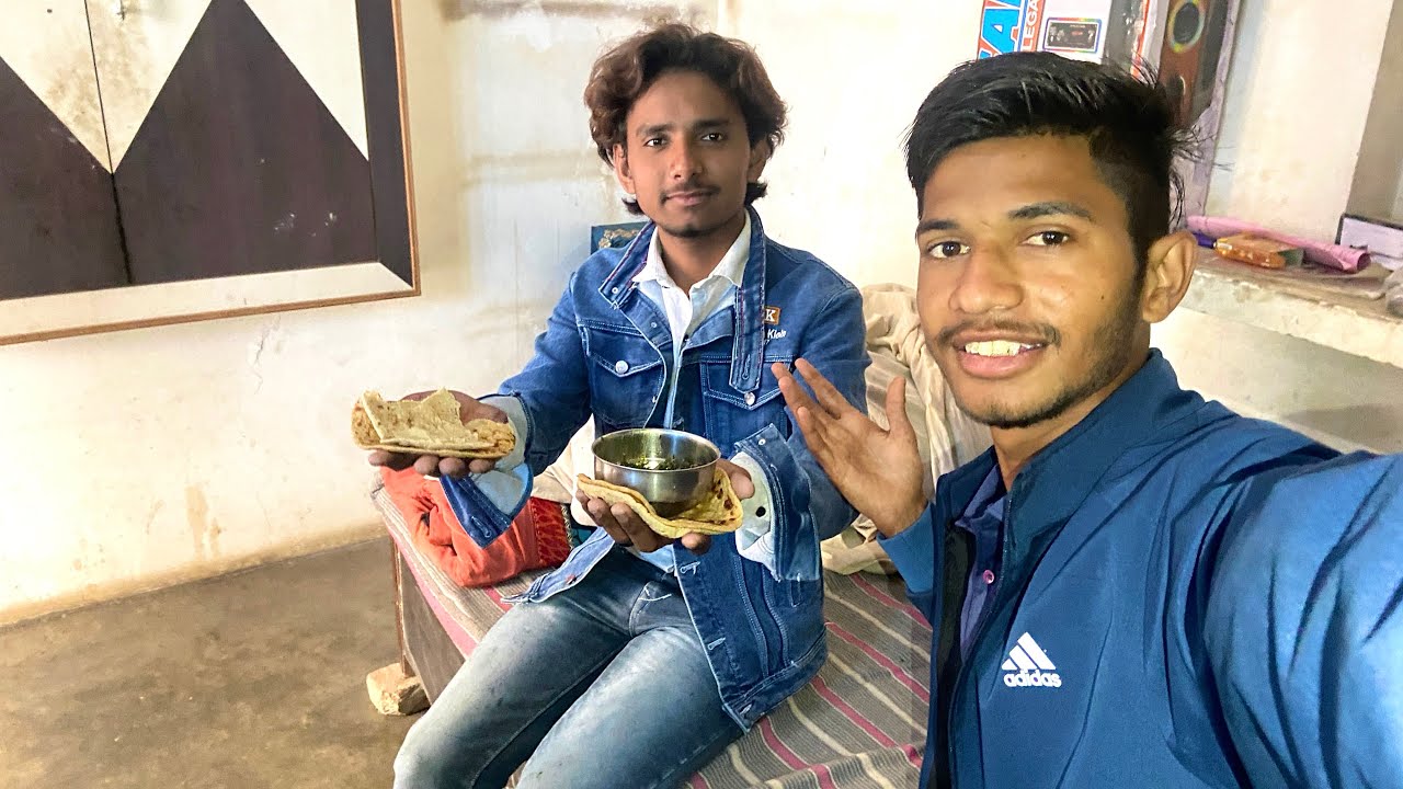 Shekhar bhai or mene khaya sath me khana 😊