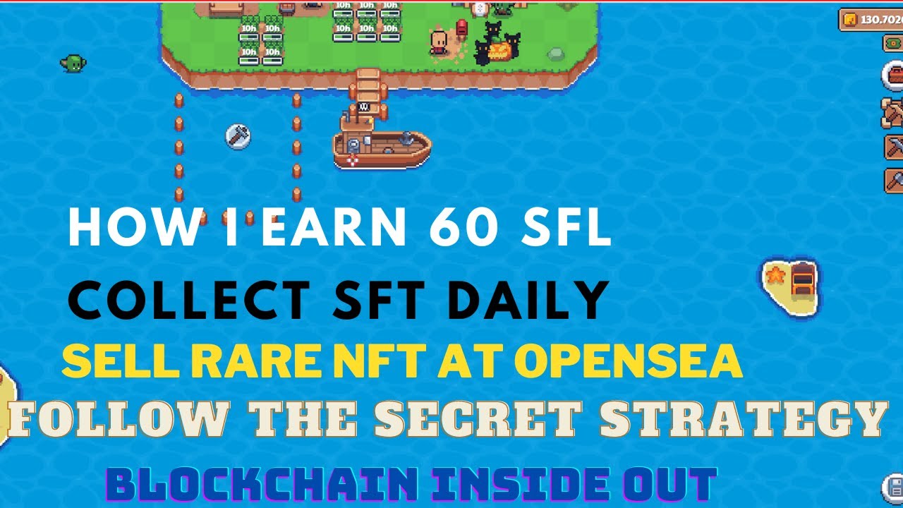 SUNFLOWER LAND : How I earn 60 SFL, Craft rare Items with SFT | My Whole game play strategy  #matic
