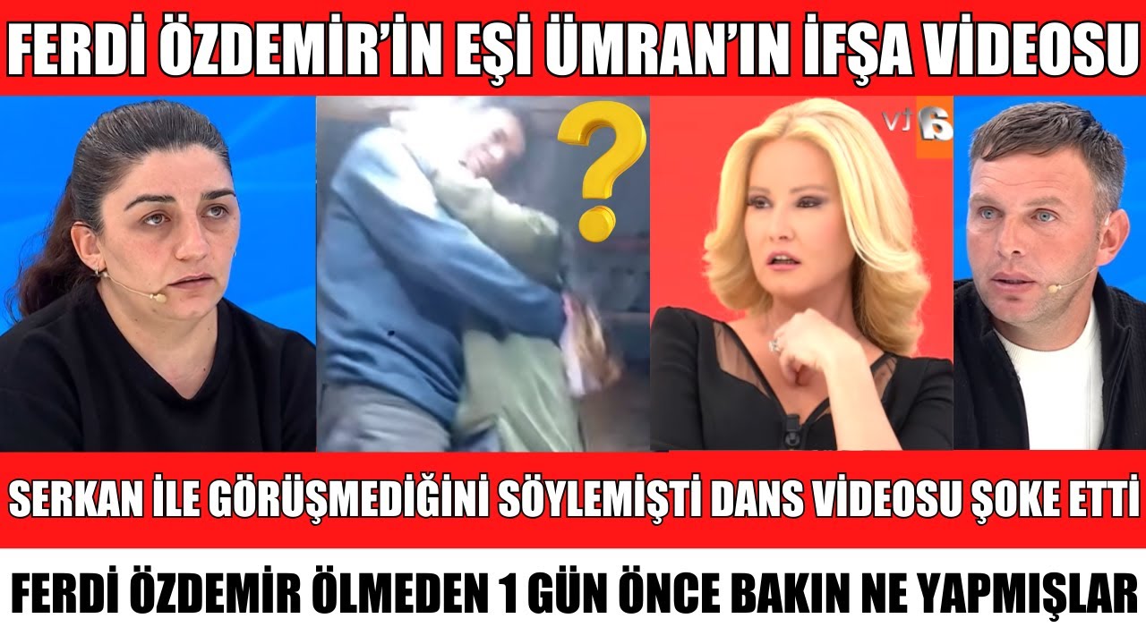 MÜGE ANLI FERDİ ÖZDEMİR’İN EŞİ ÜMRAN’IN TIR ŞOFÖRÜ SERKAN İLE DANS VİDEOSU ORTAYA ÇIKTI İFŞA VİDEOSU
