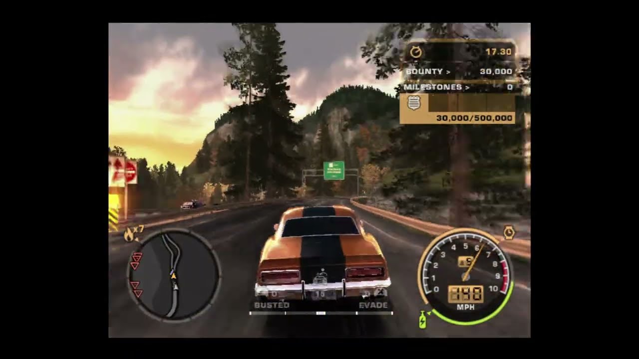 NFS: MW Black Edition | Heat Level 7 Challenge
