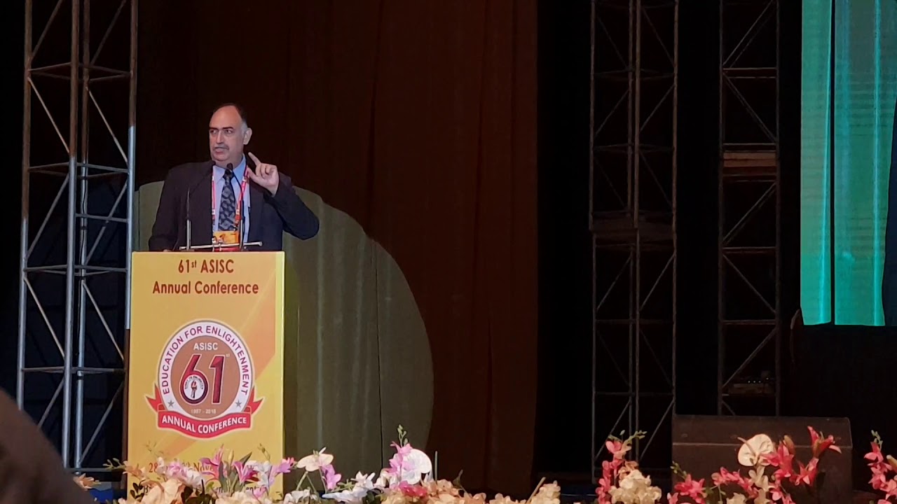 Payam 61st ASISC Conf Kolkata 29 Nov'18
