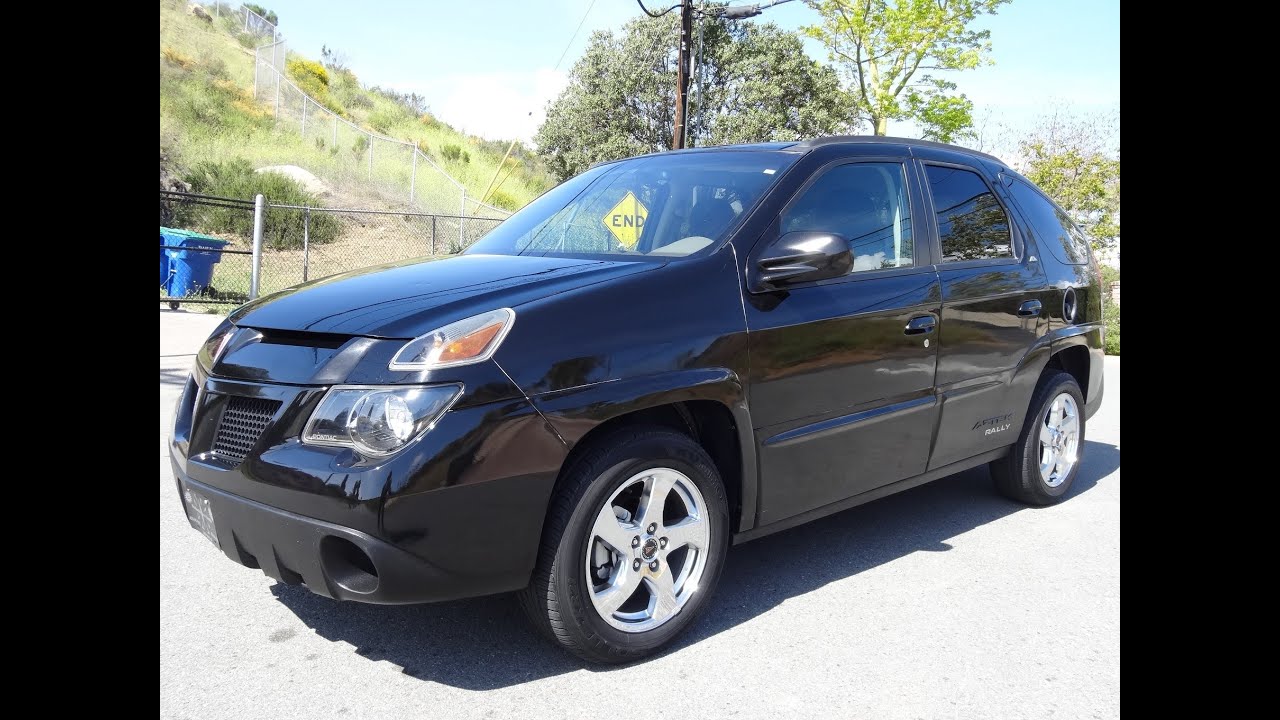 2005 Pontiac Aztek Rally Edition CUV GM Crossover SUV Breaking Bad Last Year Model V6 2 Owner 68K