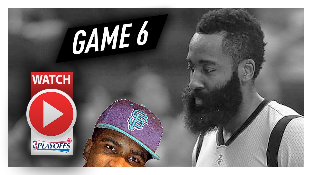 James Harden Game 6 PLAY BY PLAY Highlights vs Spurs 2017 Playoffs - 10 Pts, 7 Reb, 6 TO, 2-11 FGM!