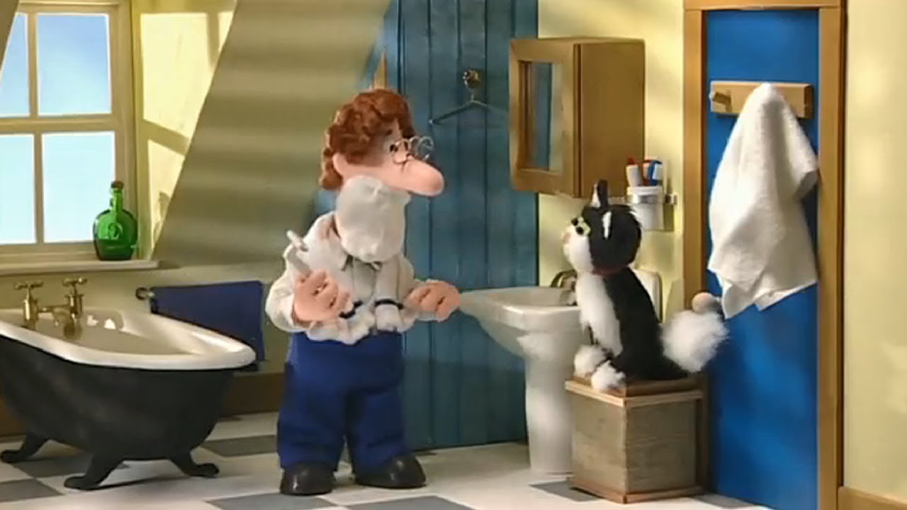 Postmann Pat-dub - Sæd i Pats barberskum (dedikert til  SumocatProductions)
