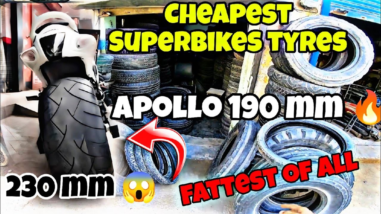 New 120mm tyre for r15m #cheapest tyre market saharanpur #vlog #video #viral #tyres #newvideo