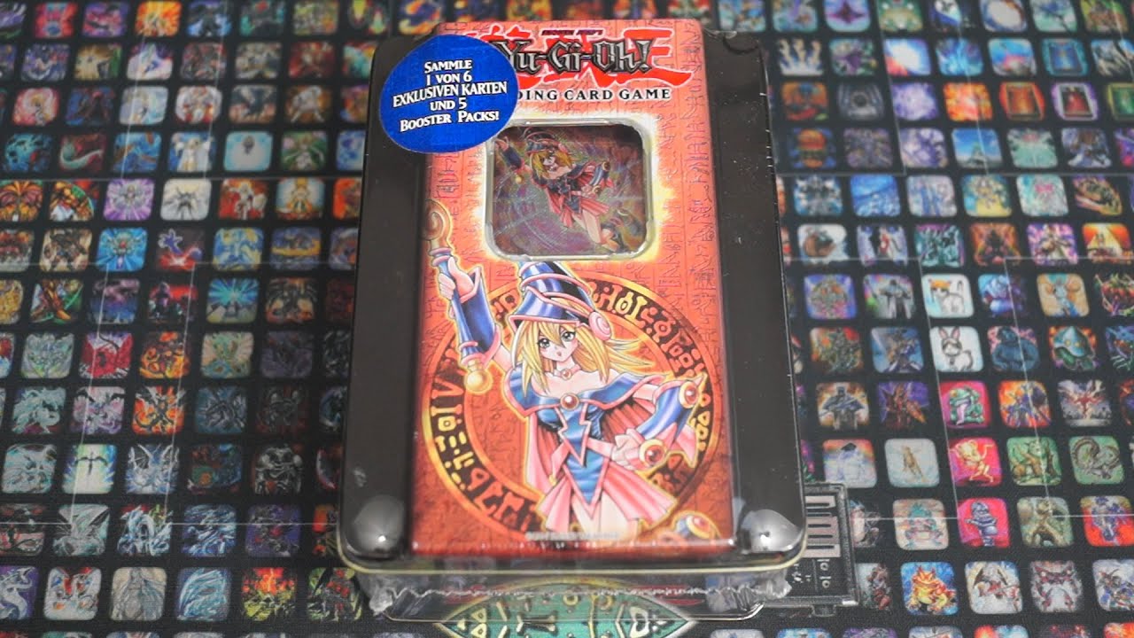 Retro Opening - Dunkles Magier-Mädchen Tin