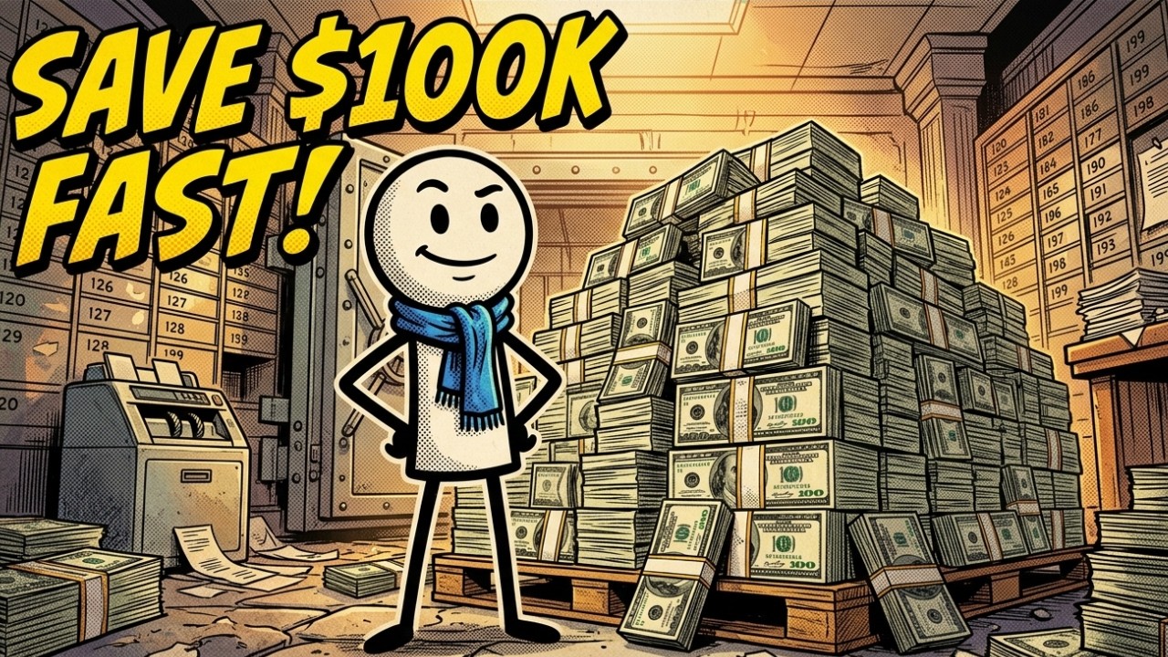 How to Save Your First $100,000 Fast