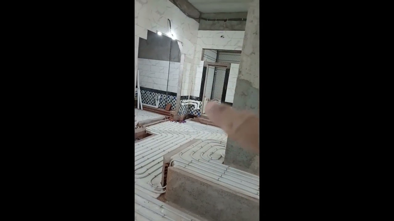 مراحل انجاز حمام عمومي ودوش  عمومي من طابقين وبعض التقنيات .. يتبع