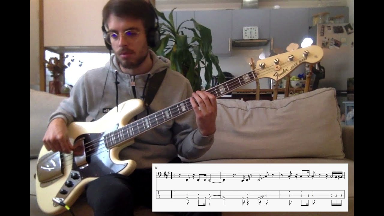 LITTLE SIMZ - SELFISH / Bass cover (+ tab) / Fender American Vintage FSR Reissue 1975 Jazz Bass 2003