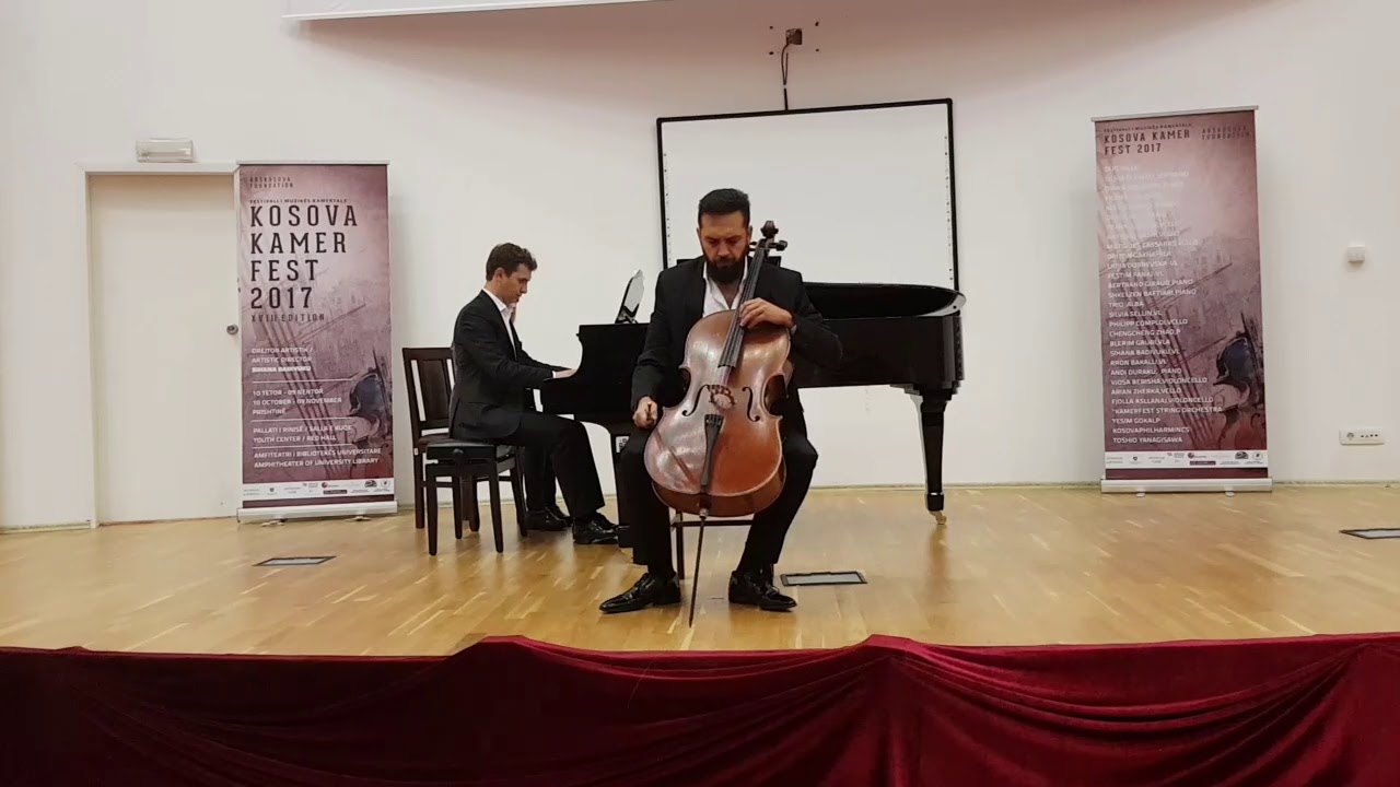 Kamerfest 2017 Pjesa 1 GREEK ALBANIAN ARTISTS FOR KAMERFESTCELLO SOUL OF ROMANTISM!