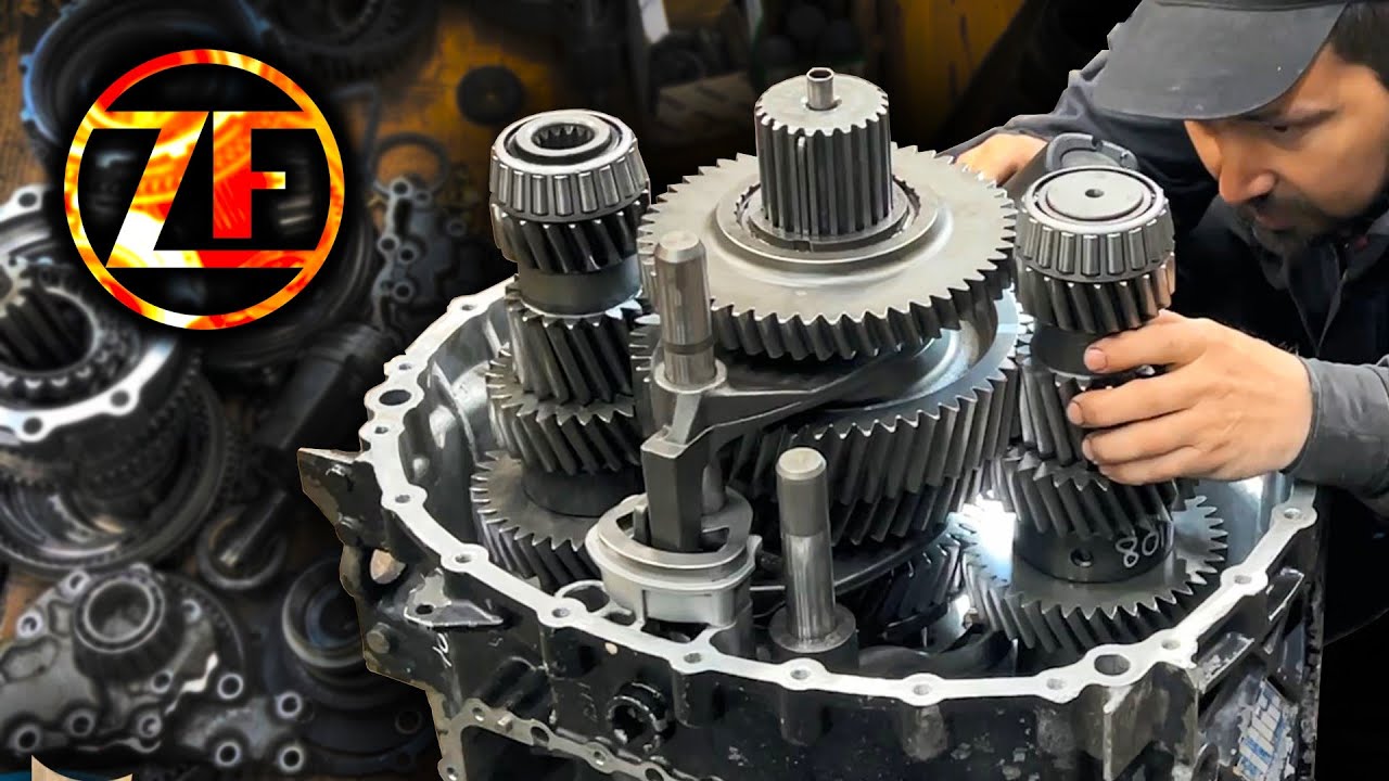 ZF ASTRONIC. ДЕШЕВЫЙ РЕМОНТ. ПОЛНАЯ СБОРКА АКПП. СУБТИТРЫ