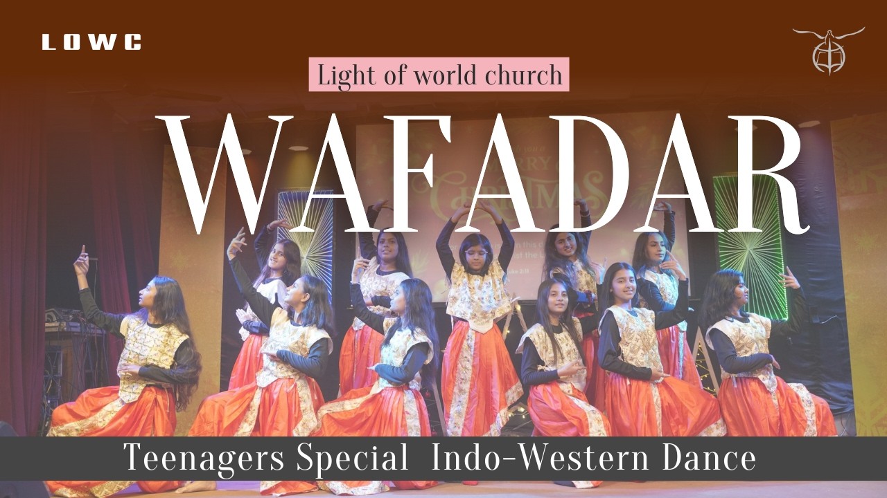 Wafadar | Christmas 2025 Special Indo-Western Dance by LOWC kids | Bridge Music India