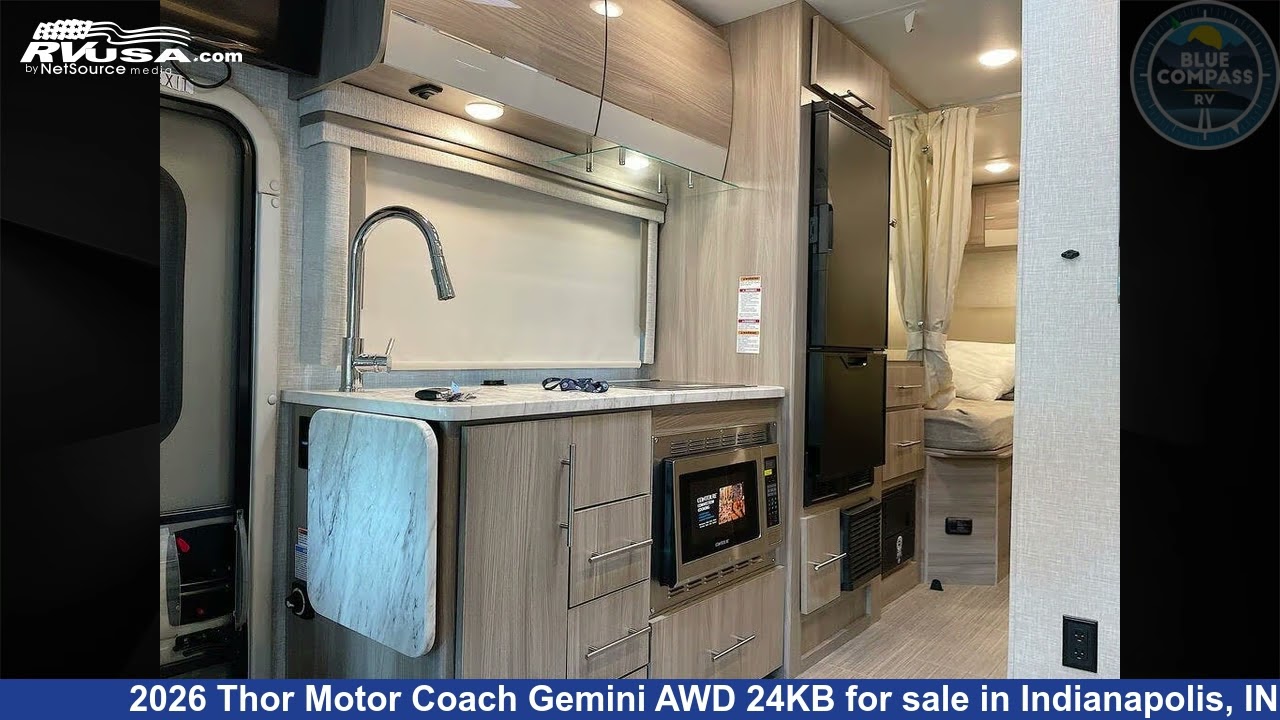 Magnificent 2026 Thor Motor Coach Gemini AWD Class B+ RV For Sale in Indianapolis, IN | RVUSA.com
