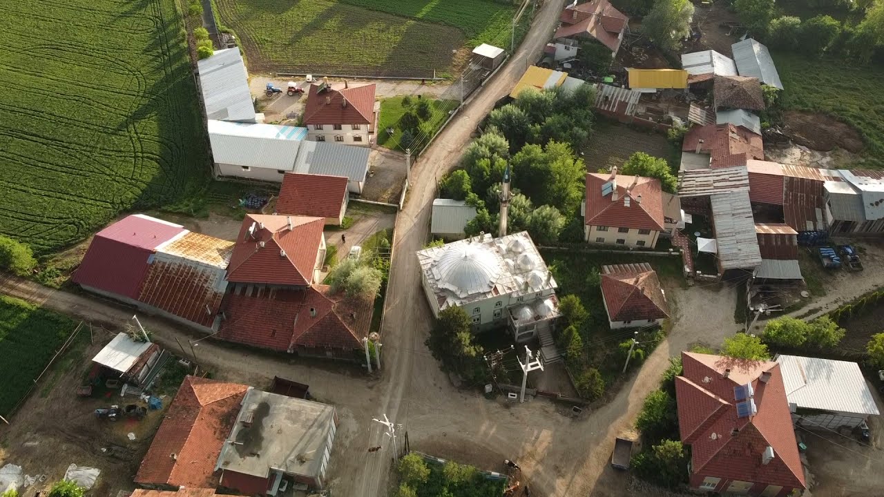 BOLU YENİGE&Ccedil;İTVEREN K&Ouml;Y&Uuml; HAVADAN DRONE &Ccedil;EKİMİ