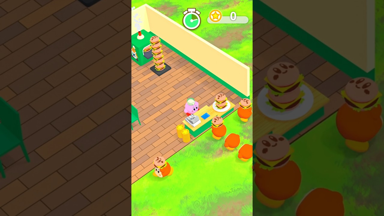 カービィ - バーガーショップ