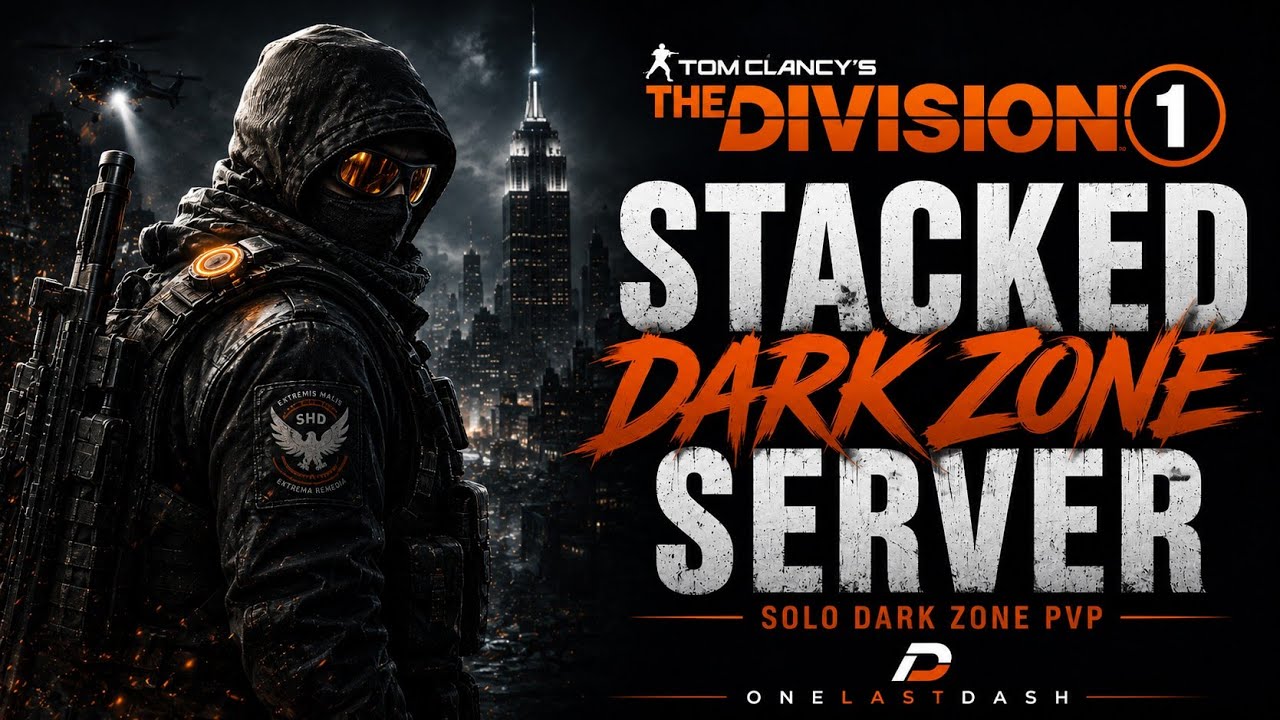 I Found A Really LIT Server & Went Rogue - The Division 1 Dark Zone PVP | 9K Striker | 2025 PC