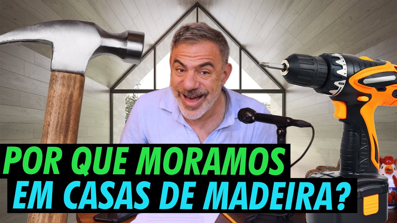 Por que tantas casas nos Estados Unidos são feitas de MADEIRA?