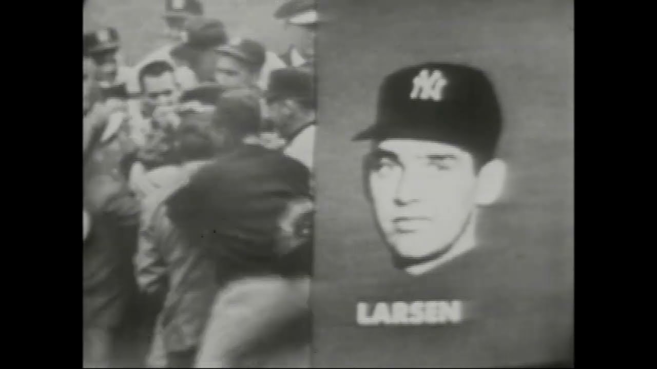 Vin Scully calls Don Larsen's World Series PERFECT GAME! Such a legendary voice and call!