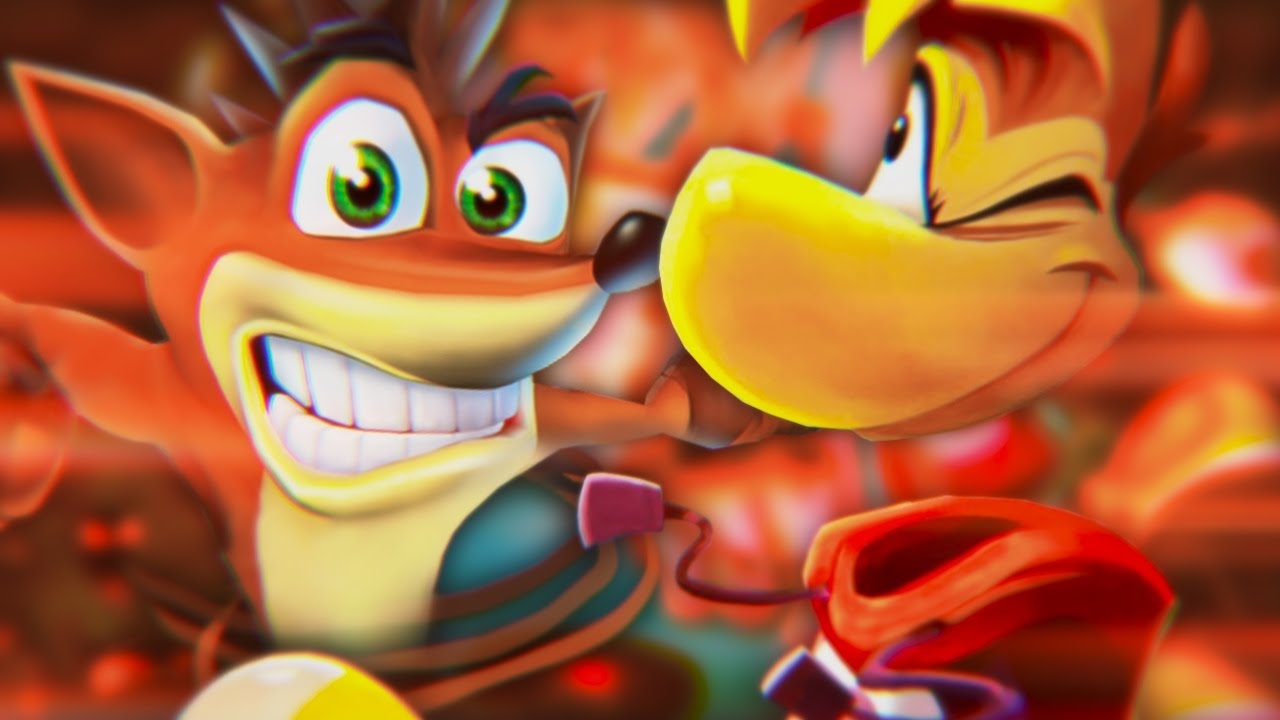 Rayman VS. Crash Bandicoot [Batalha de Gigantes]