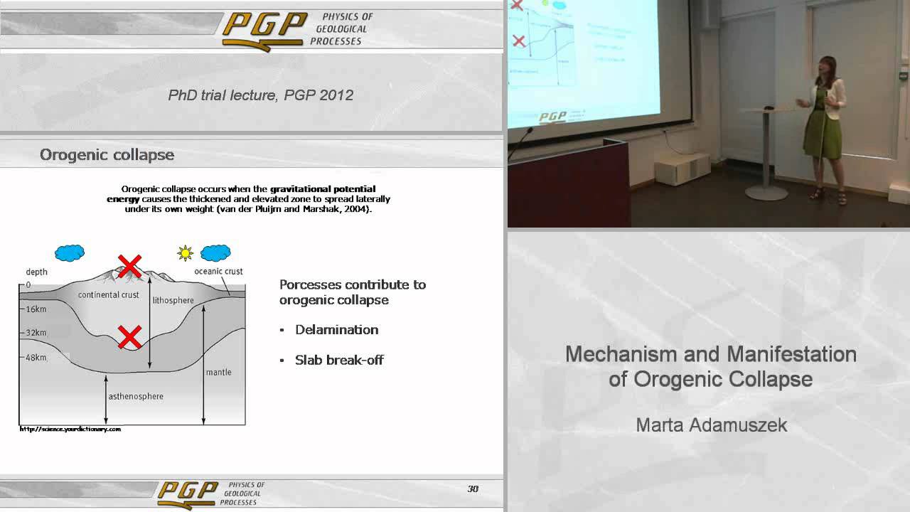 Lecture - Orogenic Collapse