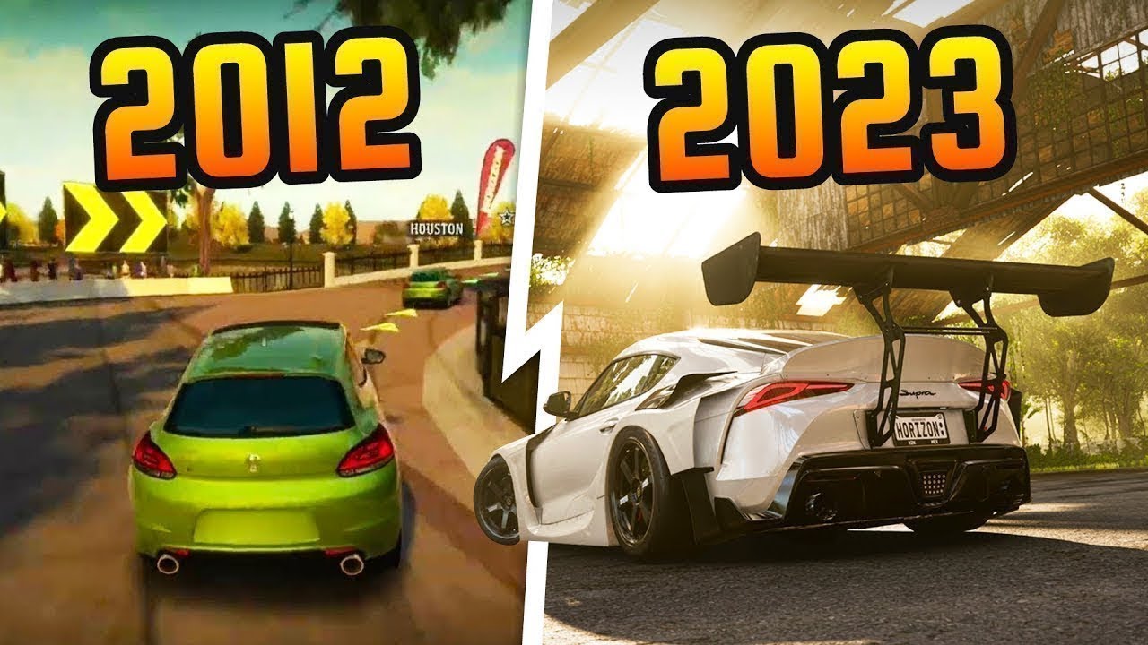 Эволюция игр Forza Horizon 2012-2023