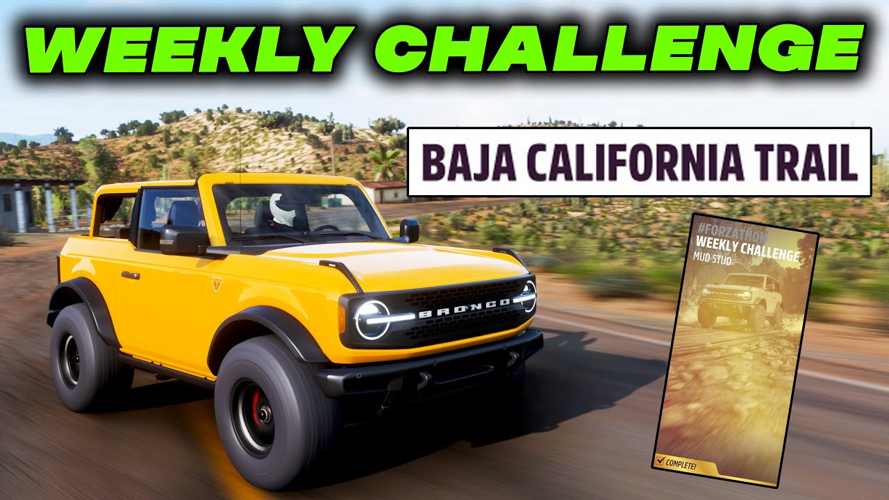 Weekly Challenge Autumn Season in Forza Horizon 5 | Baja California Trail | Autumn Season Series 9