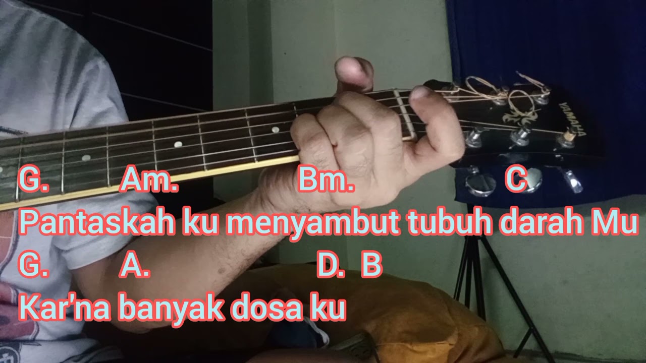Jadikan Aku Istana CintaMu - Tutorial Kunci Gitar Lagu Rohani Katolik Pemula -  @benidiktusruing