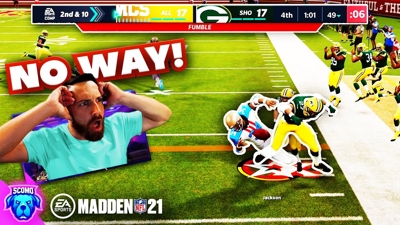EA CHEATED ME OUT MY PERFECT SEASON! [MADDEN 21]