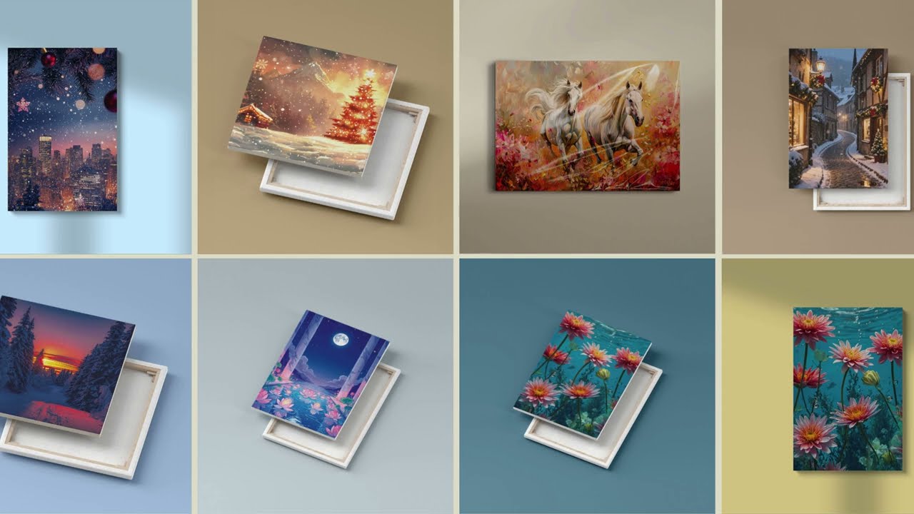 How to create Custom Canvas Print online?
