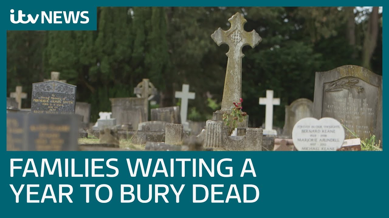 Families waiting more than a year to bury their loved ones as 'funeral poverty' grows | ITV News