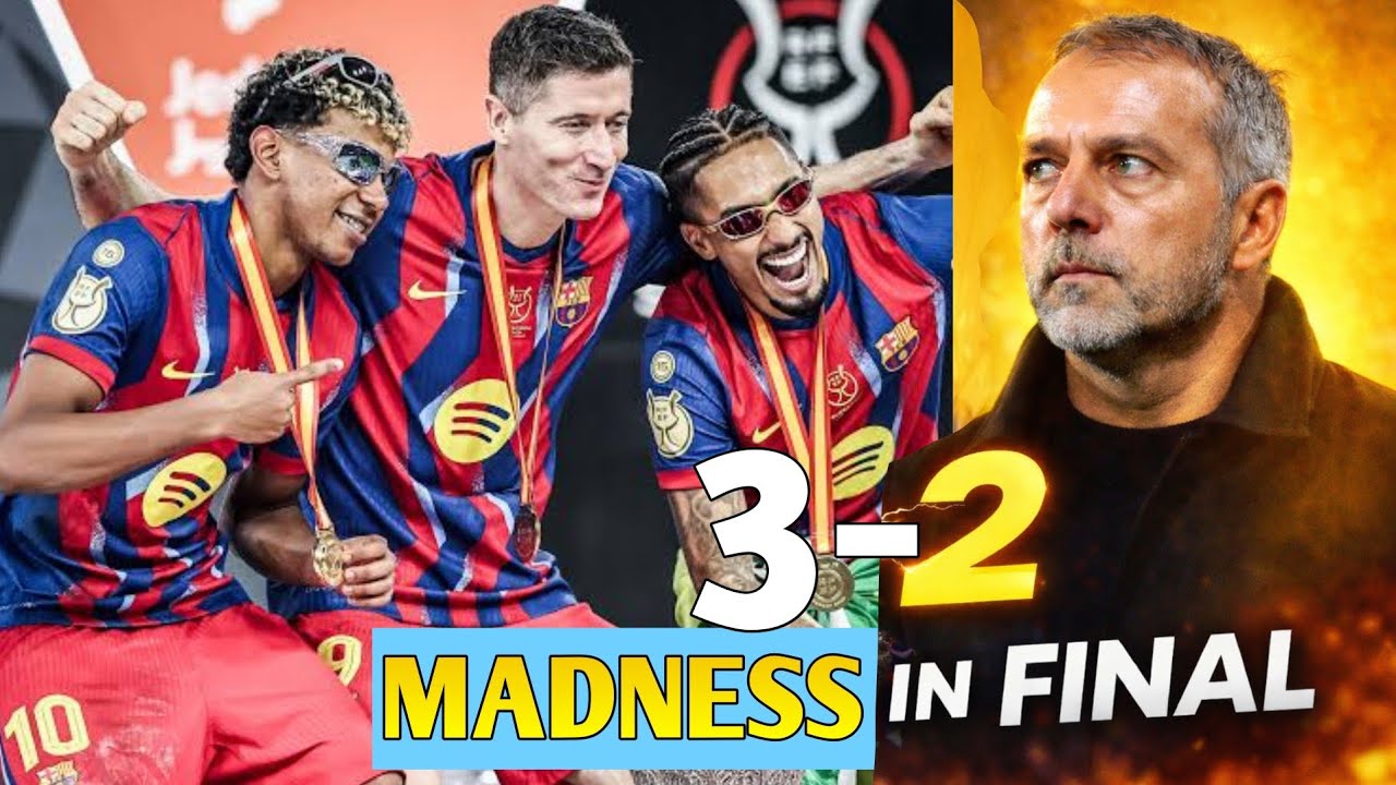 Barcelona 3–2 Real Madrid | Super Cup Final Thriller | El Clásico Final Review