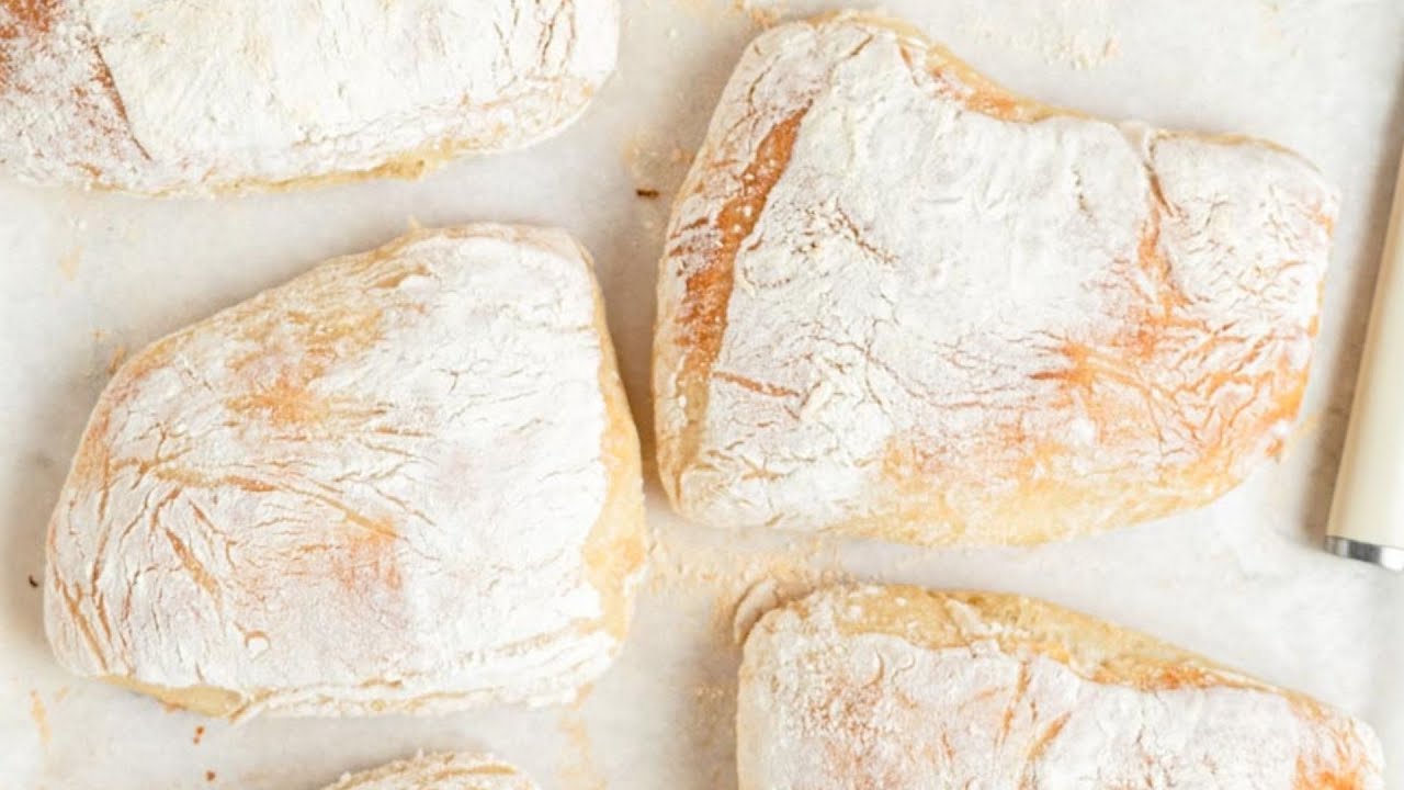 Soft Baked 3 Hour Ciabatta Bread (Coil Folding!)