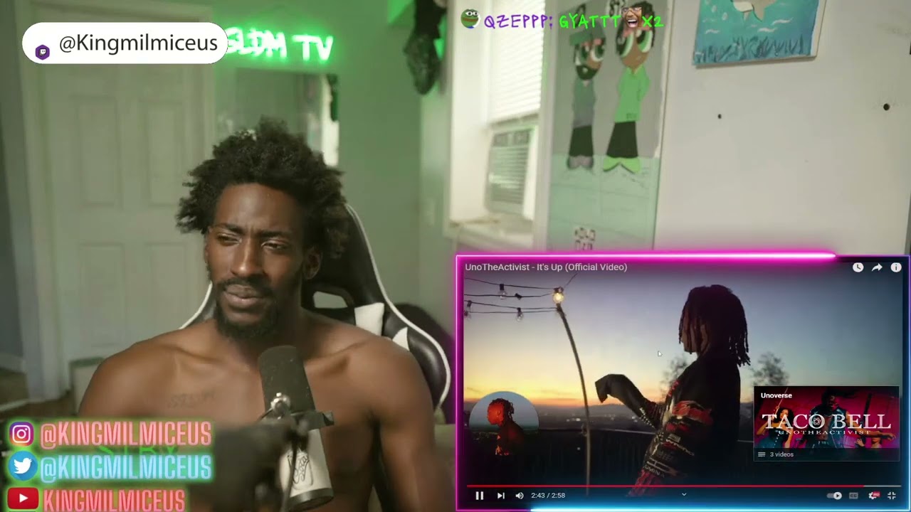 The 8 God Reacts to: Unotheactivist Fabo Ft. Rich The Kid , It's Up , Hate 4 u