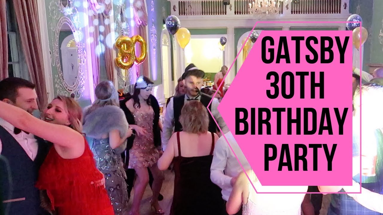 DJ Gig Log: 30th Birthday Party with Gatsby Theme and DJ Setup Tour Party & Dancing