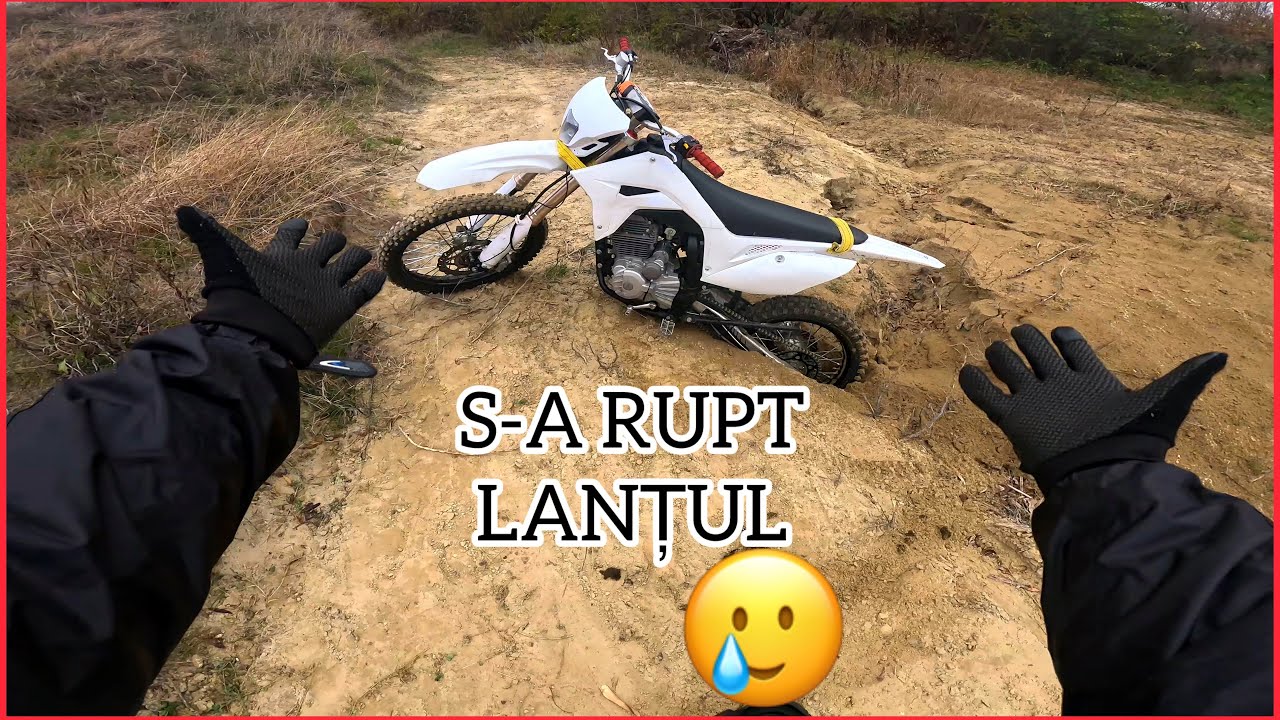 Lanț rupt, distracție oprită: Povestea unei zile de Enduro pe Kayo T4!
