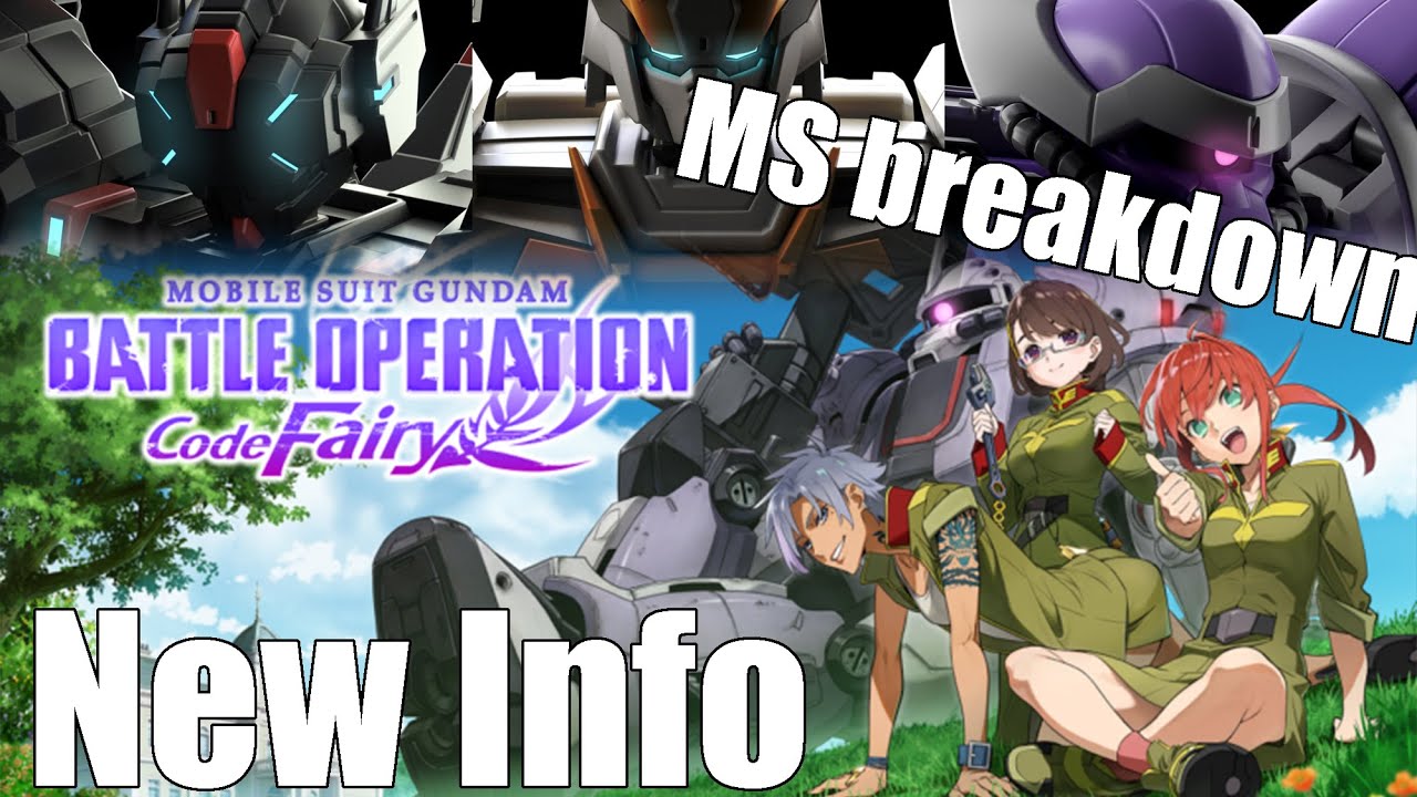 Gundam Battle Operation Code Fairy - Single Player Mode & MS Breakdown