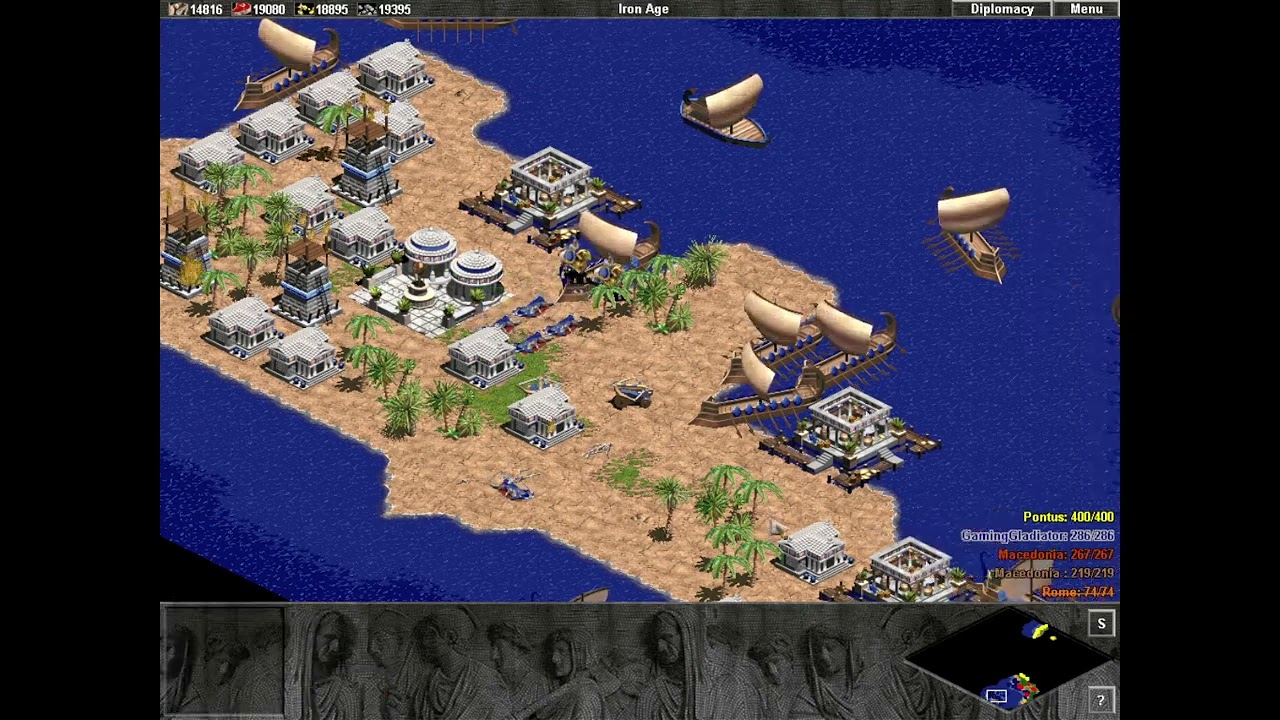 Age of Empires | The Rise of Rome Walkthrough | Expansion 1 Rise of Rome | Mithridates