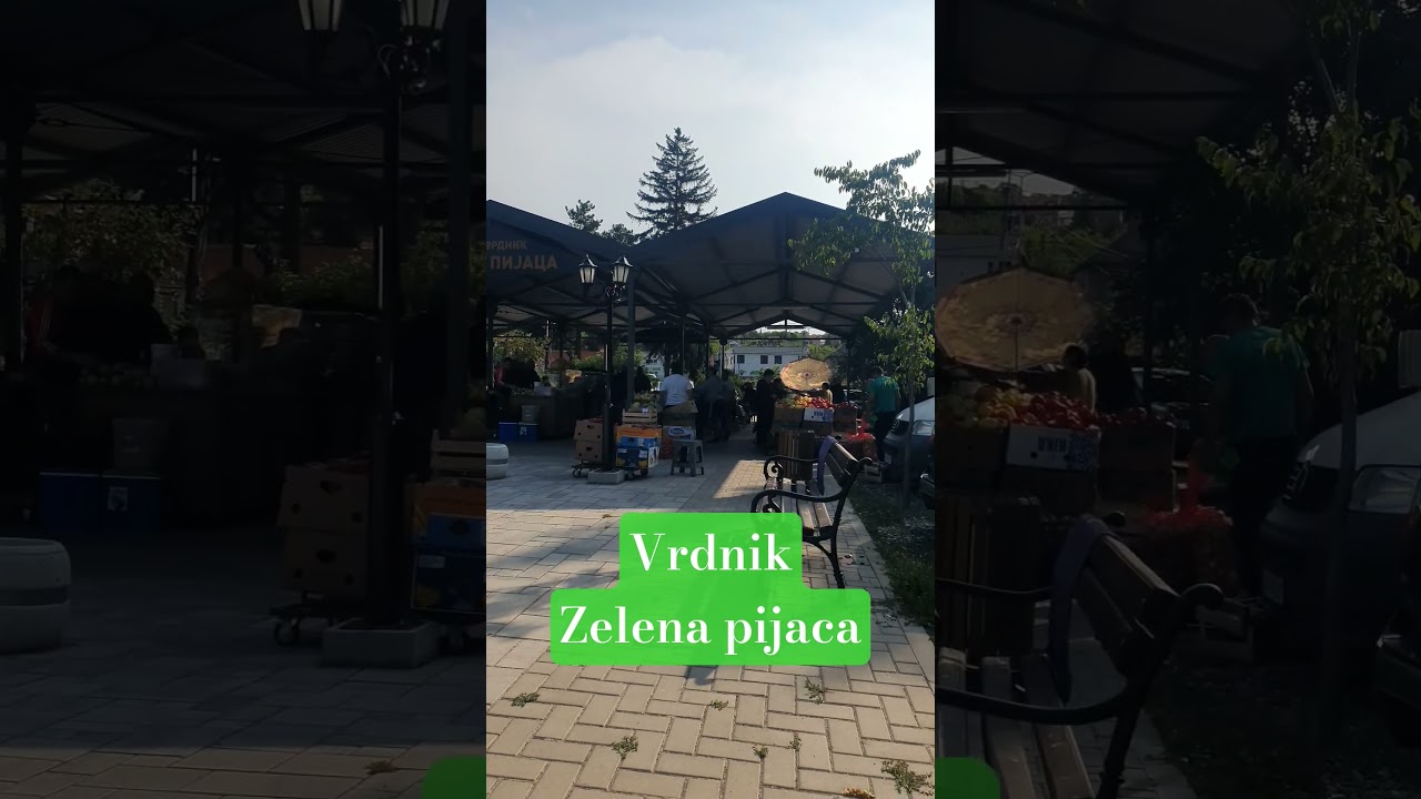Banja Vrdnik, zelena pijaca nedeljom