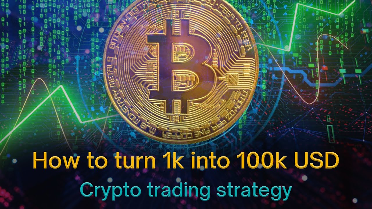 How to turn 1k into 100k. Crypto trading strategy