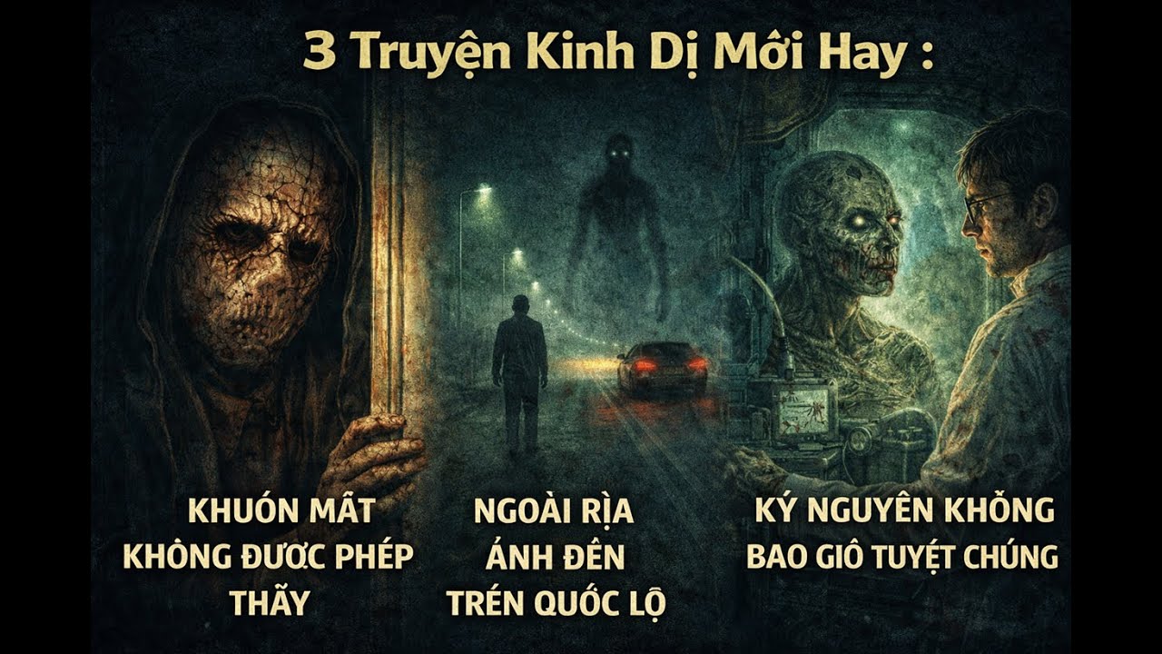 3 Truyện Kinh Dị Mới Hay: Khuôn Mặt Không Được Phép Thấy - Ngoài Rìa Ánh Đèn Quốc Lộ | Radio 24h