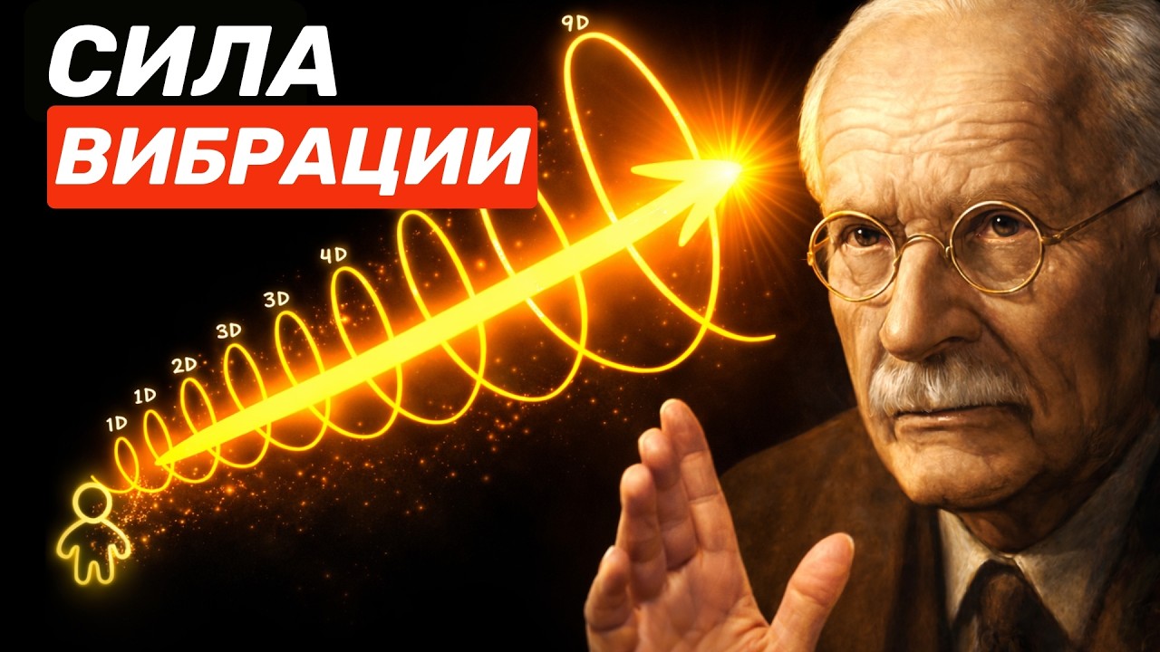 Как СИЛЬНО повысить свою ВИБРАЦИЮ, чтобы реальность мгновенно подчинилась — Карл Юнг