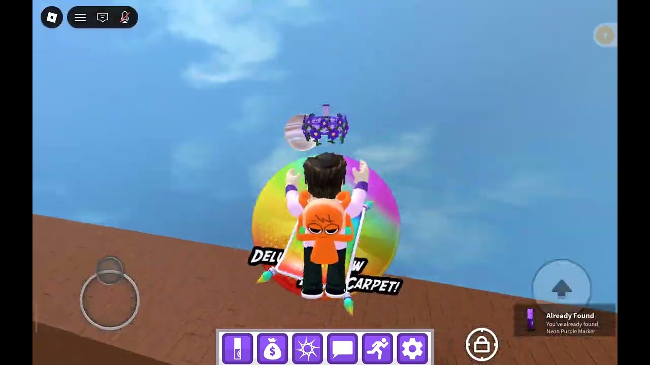 this is how you get to the scented reverie and get three orange door markers