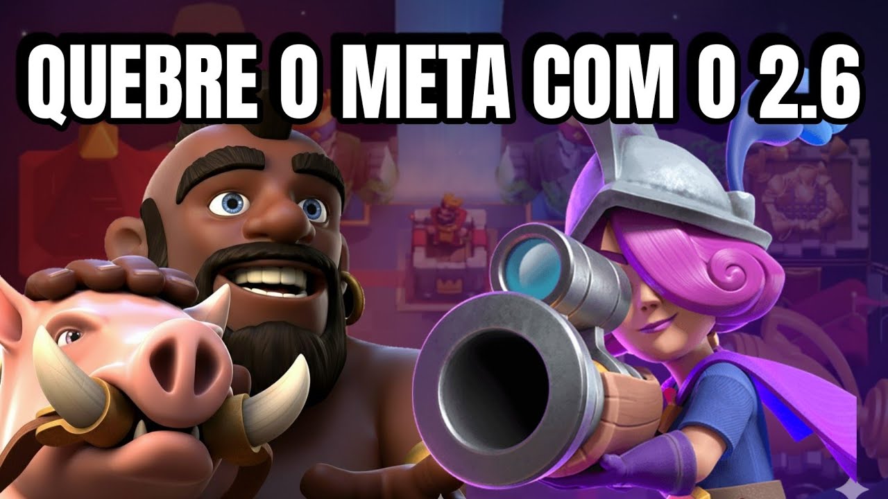 USE ESSE DECK E PARE DE PERDER, CORREDOR 2.6, ANTI META, CLASH ROYALE!!!