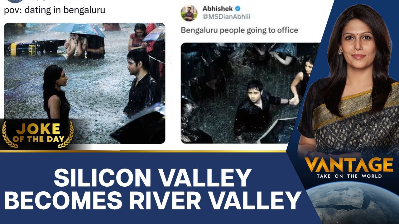 Bengaluru Rains Trigger Meme Fest, Locals Resort to Jokes | Vantage with Palki Sharma | N18G