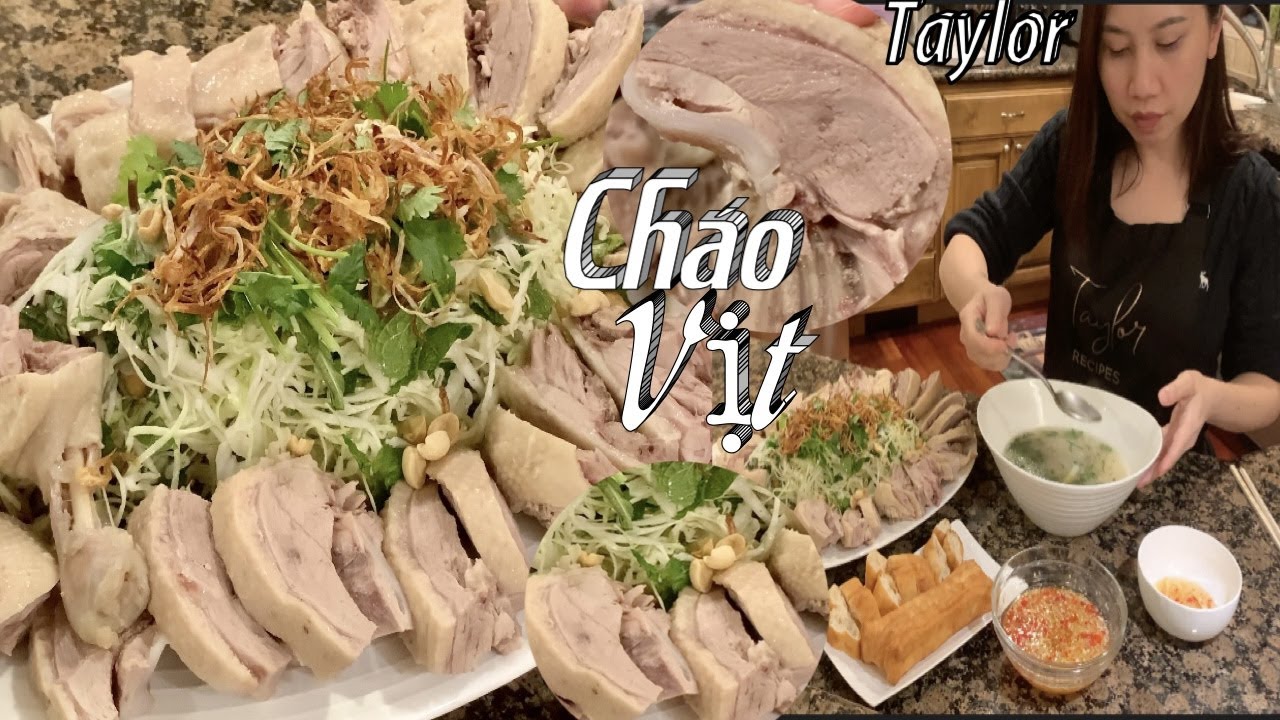 Ch&aacute;o Vịt - C&aacute;ch Luộc Vịt Cực Ngon - Nấu Ch&aacute;o L&agrave;m Gỏi VỊt kh&ocirc;ng thua Ngo&agrave;i Tiệm - Duck Congee Recipe