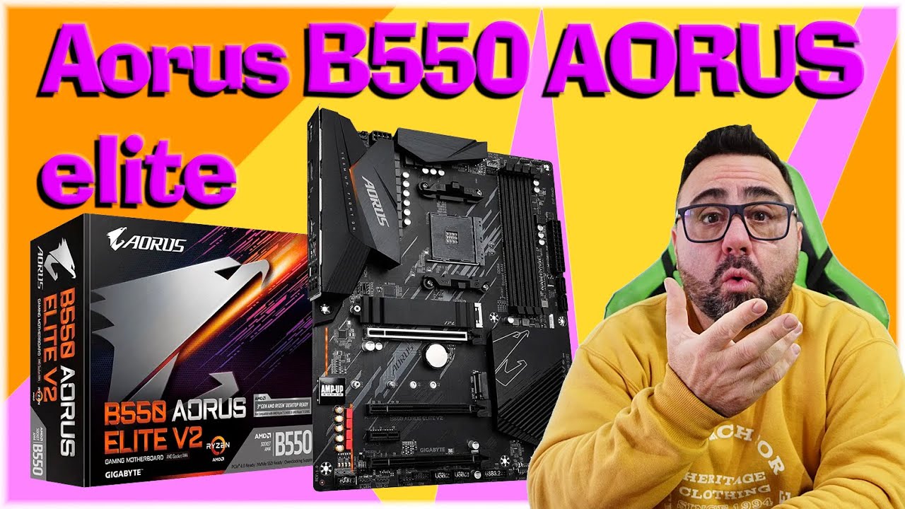 Aorus B550 AORUS elite - La Conectividad en su máximo Esplendor